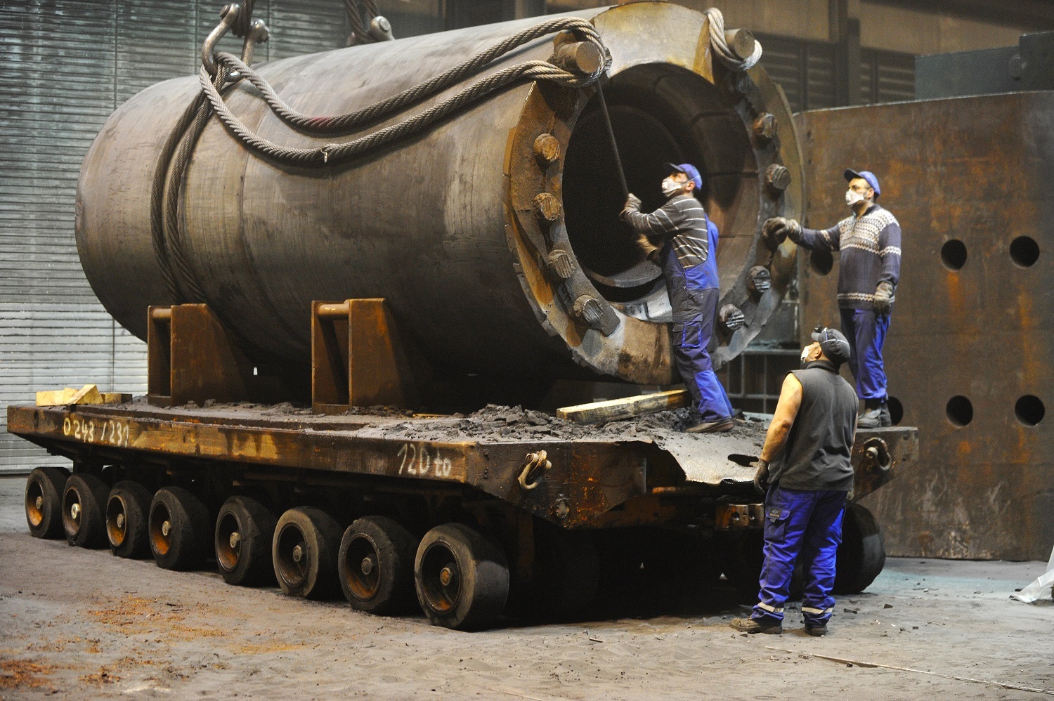 Siempelkamp Castor Behaelter in Produktion