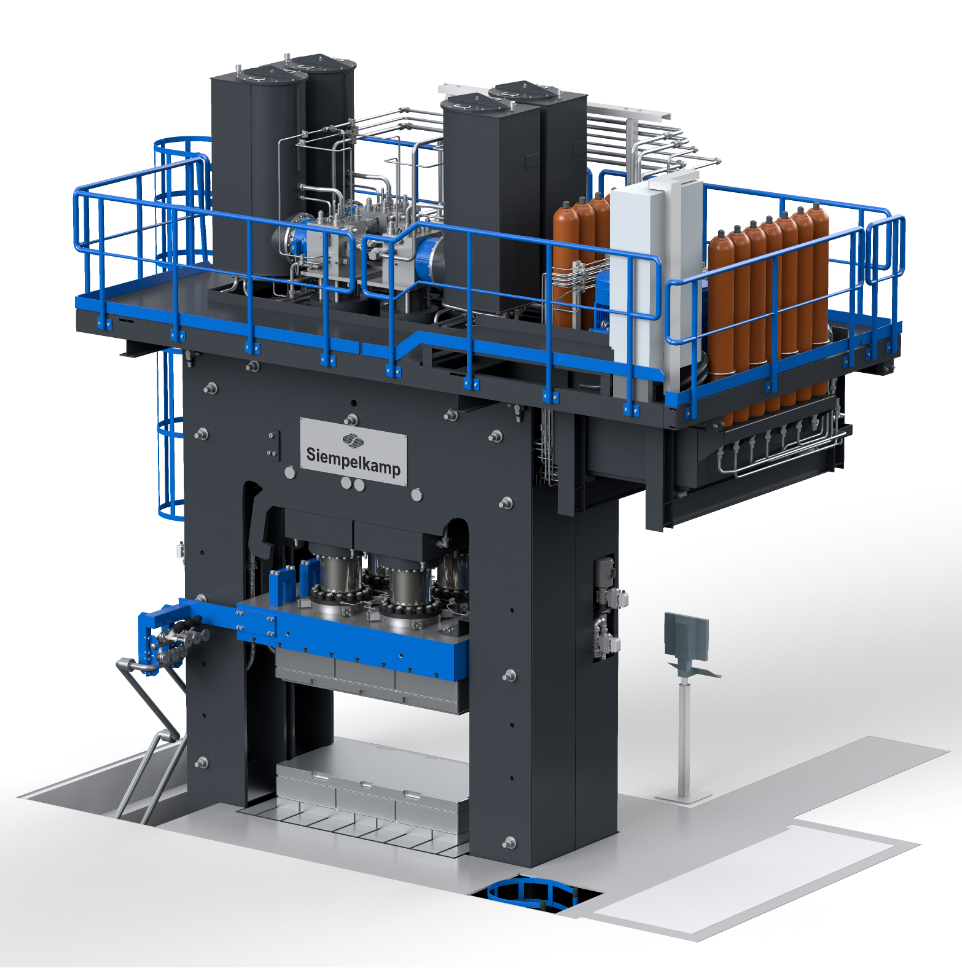 SMC Sheet Molding Compound Press