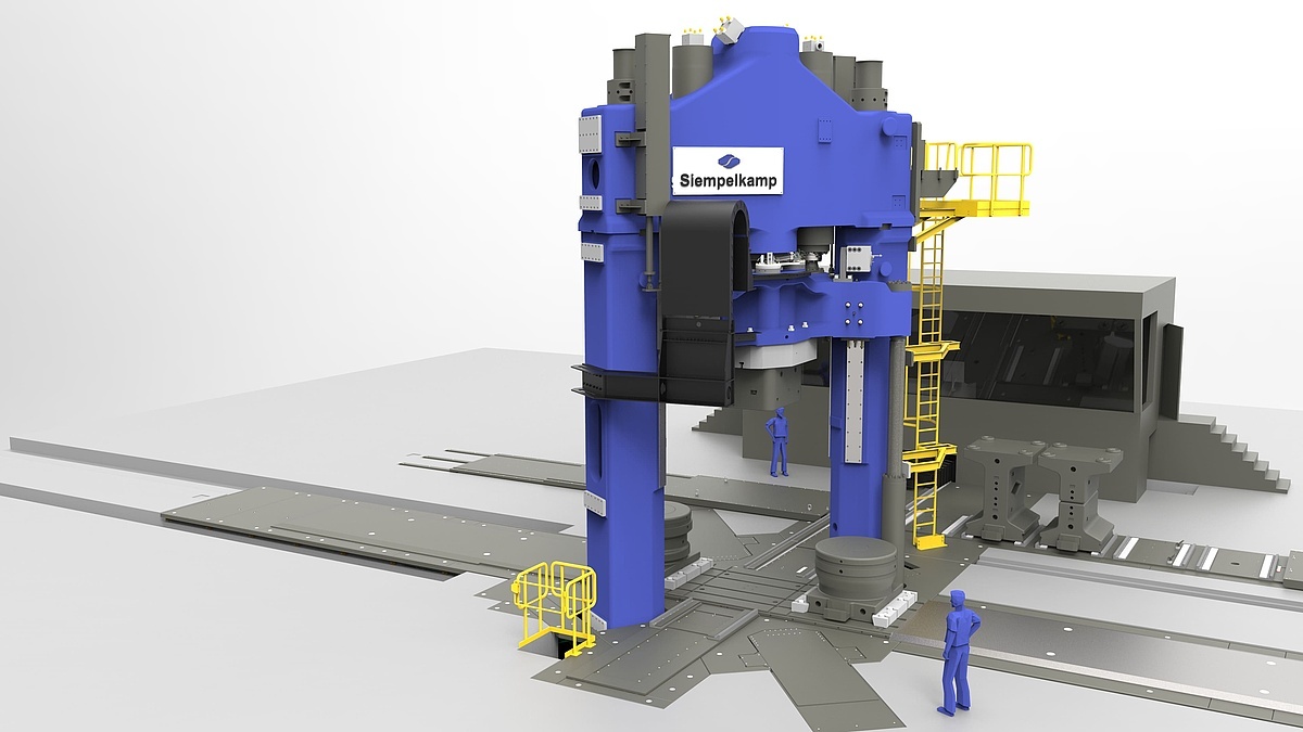 Siempelkamp Freiform Schmiedepresse