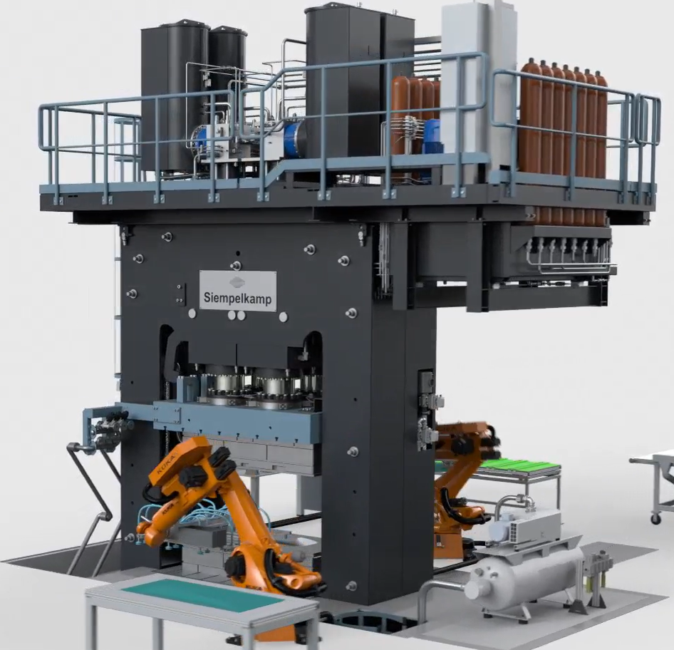 Siempelkamp SMC Sheet Molding Compund Presse