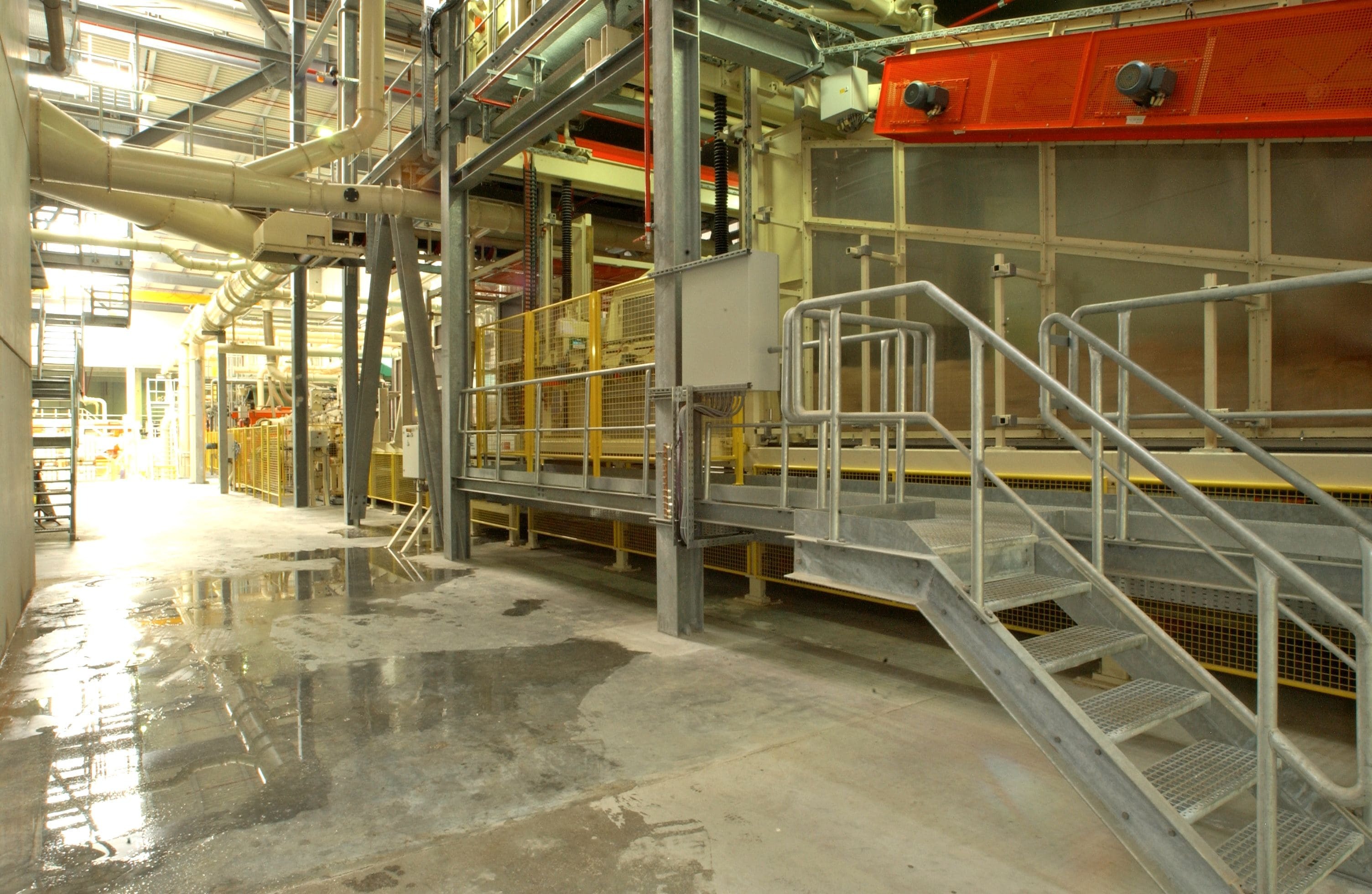 Siempelkamp ContiTherm®-Anlage zur energieeffizienten Herstellung von Holzfaserdämmplatten im Trockenverfahren für Gutex